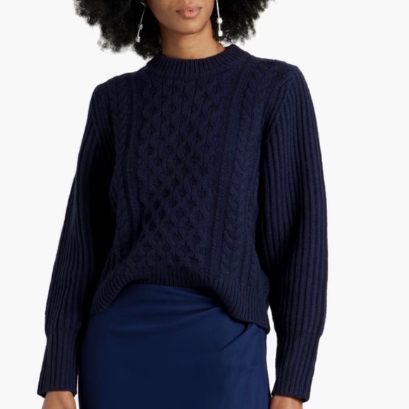 Chinti & Parker Sweaters - Chinti & Parker cable knit crew sweater